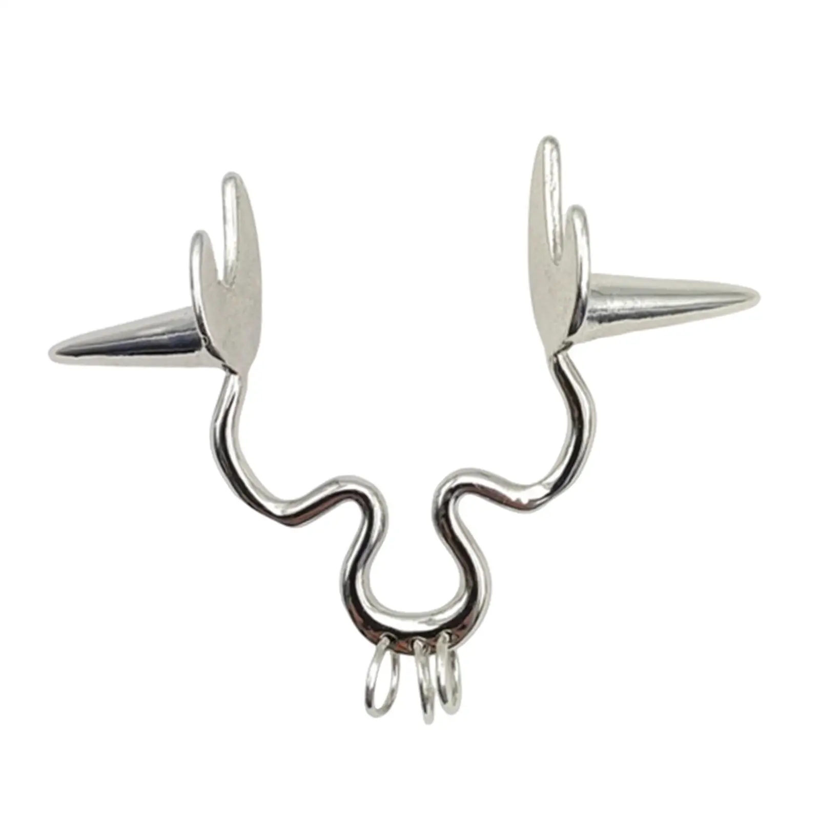 Pointed Cone Nose Ring Nose Piercings Jewelry for Women Men Nose Cuffs Rings