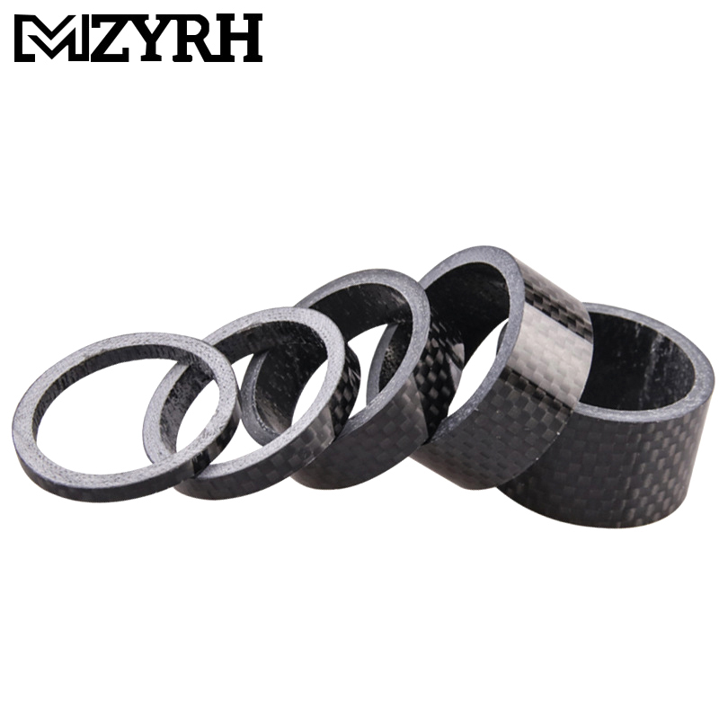 Description Picture 2 of itemMTB Bicycle Headset Washer Fork Bowl Set Carbon Washers 3K Handlebar Wrist Set Pad Rings 3/5/10/15/20mm Road Bike Accessories