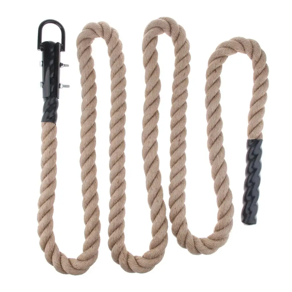 Sports Jute Gym Climbing Rope for indoor e outdoor Exercise, and Fitness Workout