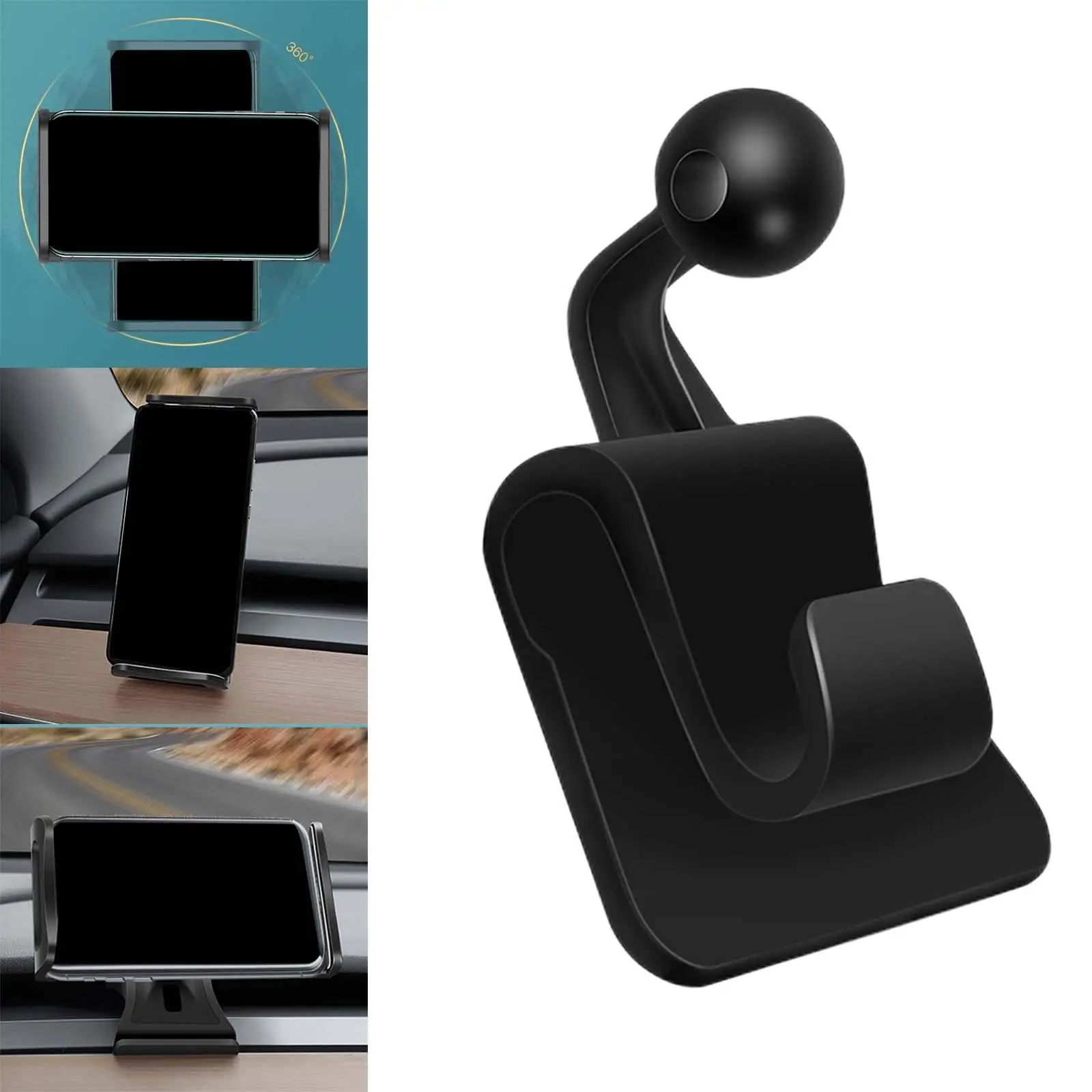  Headrest Mount Tablet Holder 360 Rotating Adjustable Backseat Seat Cellphone Holder for /Y