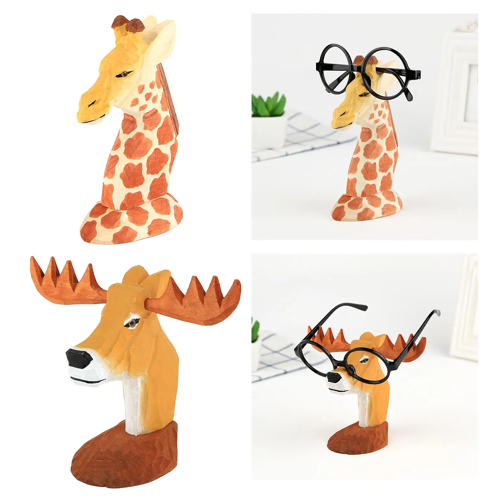 Eyeglass Spectacle Holder Stand, Eyeglass Holder Stand Funny, Creative Eyeglass Display Stand for Glasses, Desk Decoration