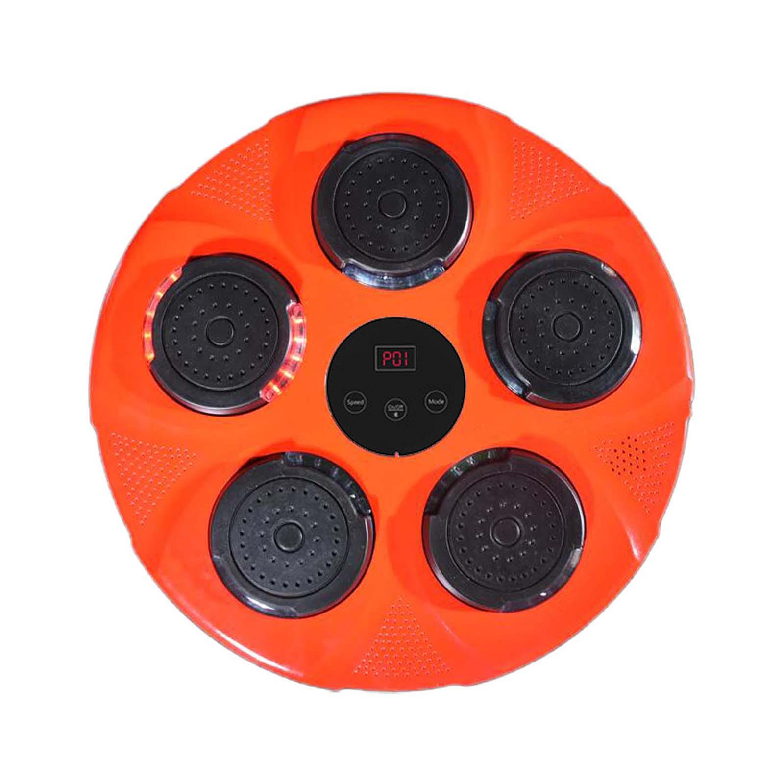 Music Boxing Machine Electronic Music Boxing Wall Target Rhythm Reaction Target Relaxing Punching Pad for Home Gym