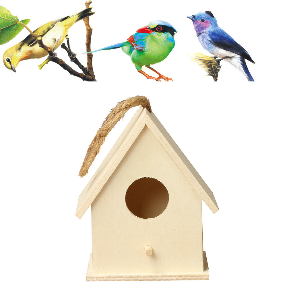 Title 10, High Quality Wood Birds Nest Hummingbird House ...