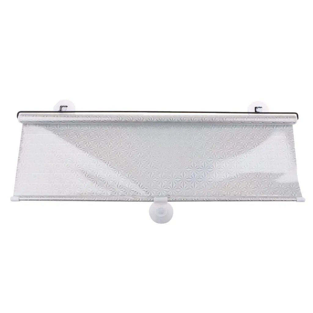 Car S Window Sun Shade Retractable Car Sun Insulation Curtain 68cmx125cm