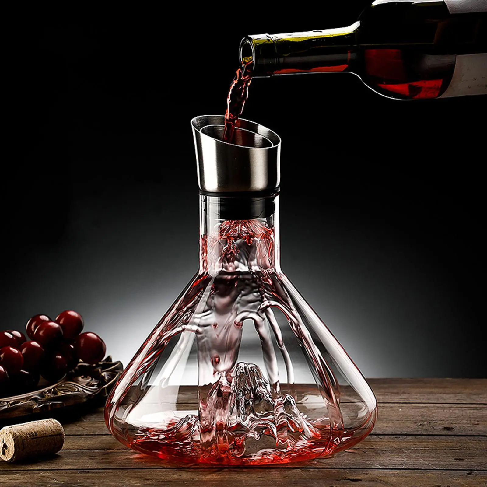 Decanter for Men Kinds of  Drinks Liquor home and bar Accessories Gift
