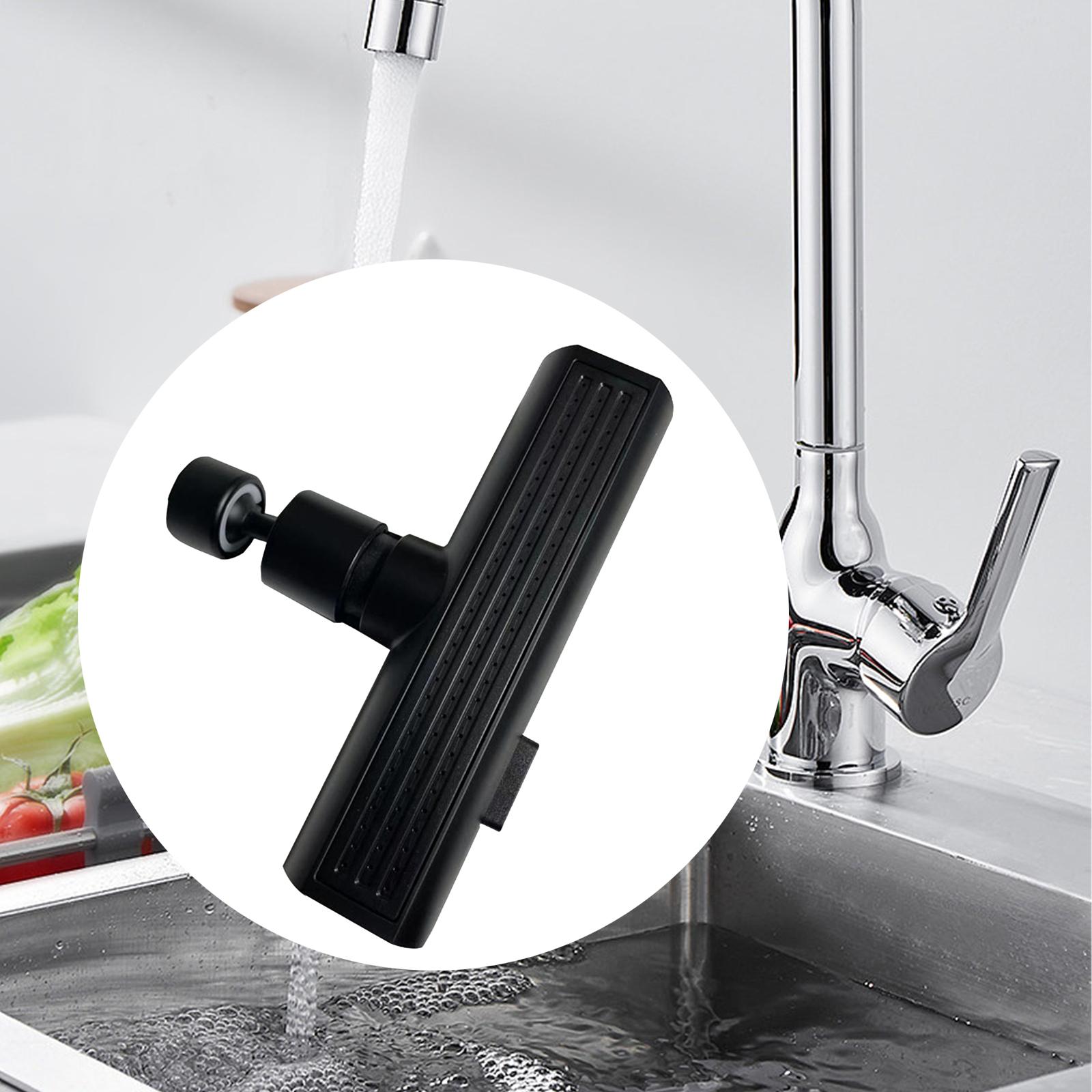 360° Faucet Extension Rainfull Water Outlet Kitchen Faucet Aerator for Washing Eye/Hair/Face Kitchen Replacement Sink Faucets