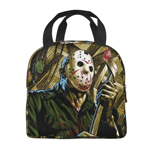 Custom Michael Myers Knives Art Lunch Bag Men Women Thermal Cooler Insulated  Lunch Boxes for Kids School - AliExpress