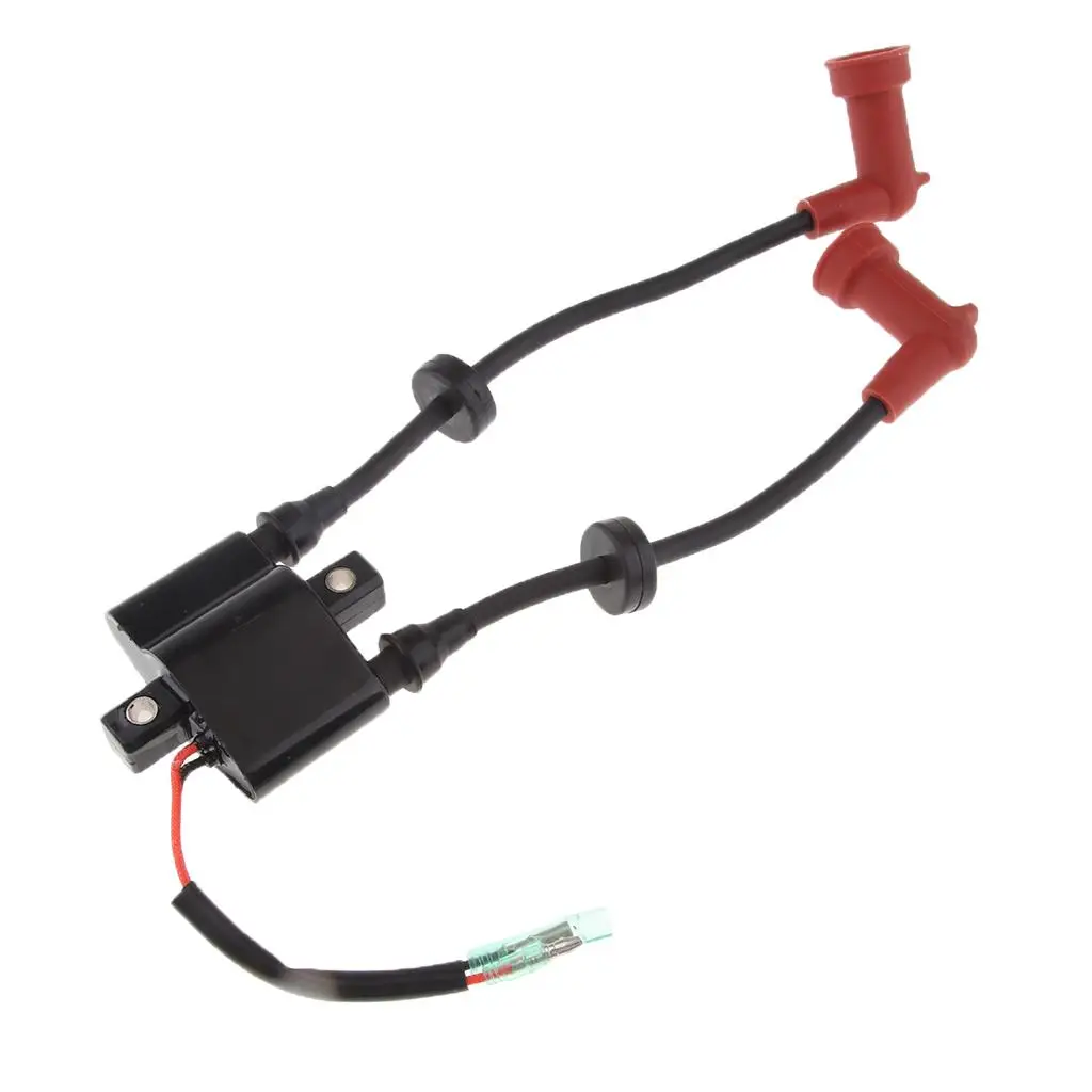 Marine Outboard Motor Ignition Alloy Coil Assy For Yamaha 9.9/13.5/15/20/25/40HP 2/4 Stroke Engine 21/24cm Boat Accessories