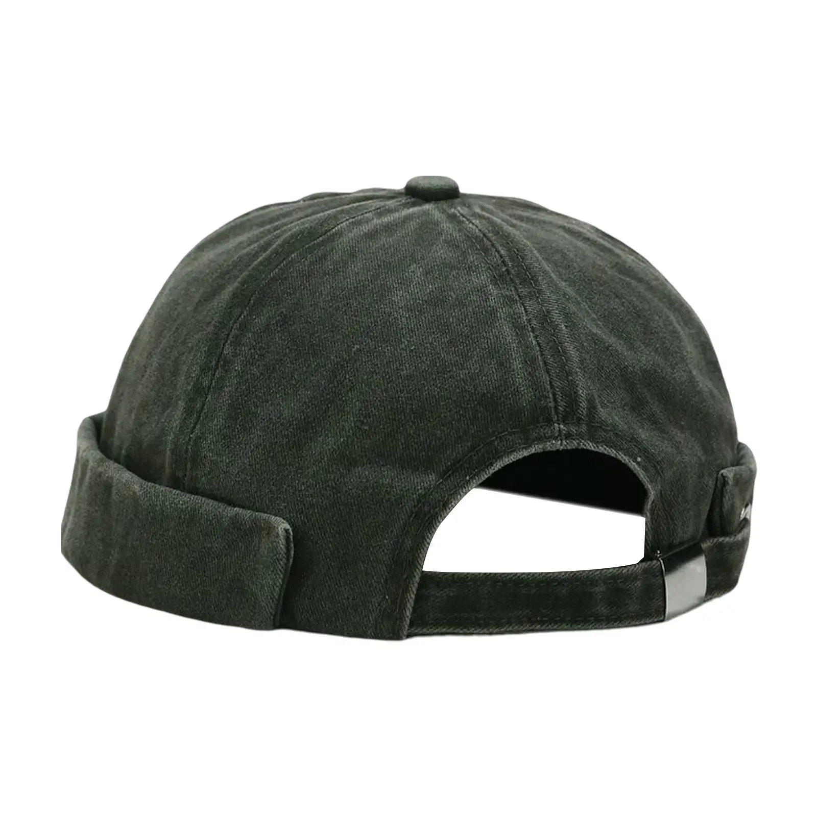 Fashion Brimless hat  Docker Hat  Adjustable  Streetwear Hat Rolled Cuff Men Women
