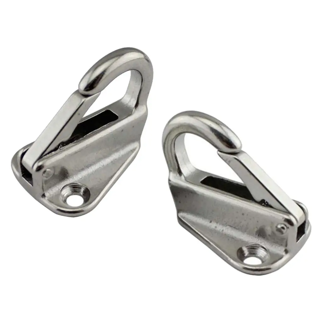 Set of 2 Sail Hardware Safety Spring Snap Fending Hook Accessories