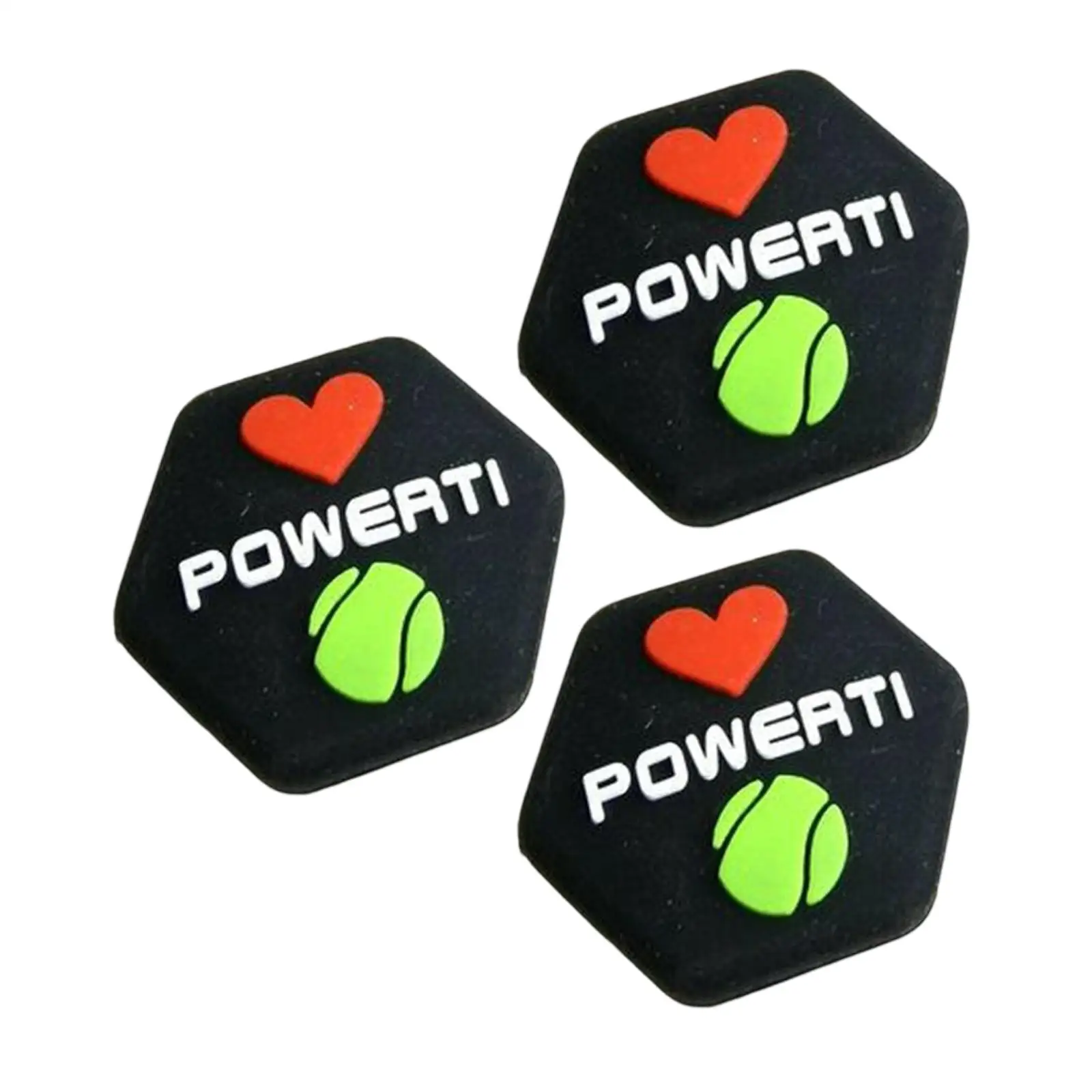 3 Pieces Tennis Racquet Vibration Stoppers Shock Absorption Shock Absorbers