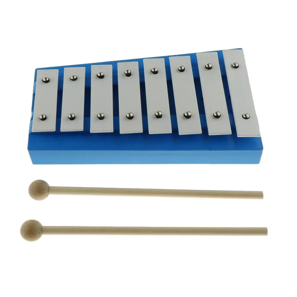 Toddler Xylophone Glockenspiel for Kids with Metal Bars Set of Child