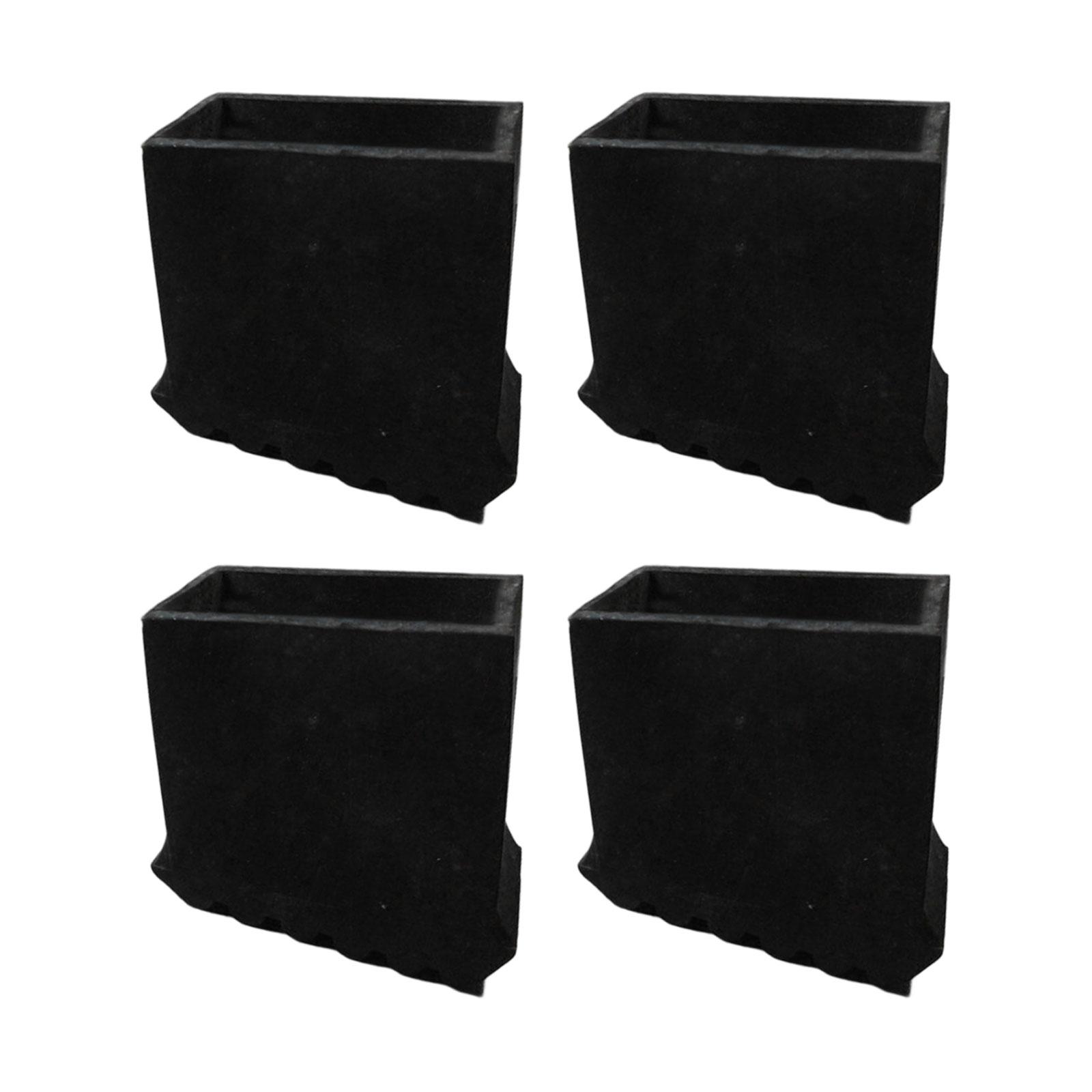 4 Pieces Ladder Feet Pads Extension Ladder Acccessoires Convenient Universal Replacement Telescoping Ladder Cap Feet Covers