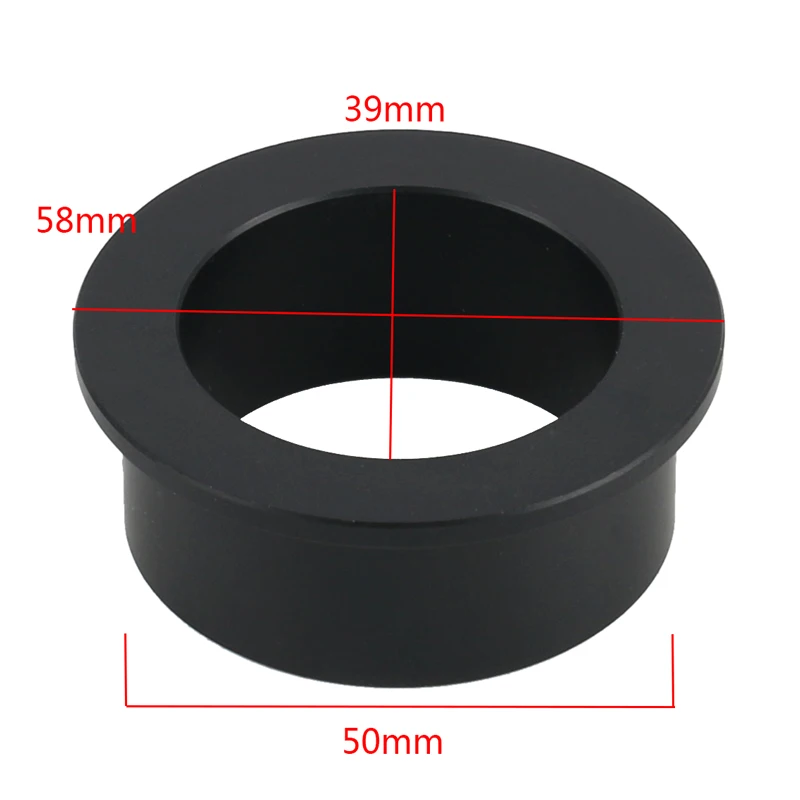 a 50mm, uso em anel, para lentes com montagem c de 10m, 100x
