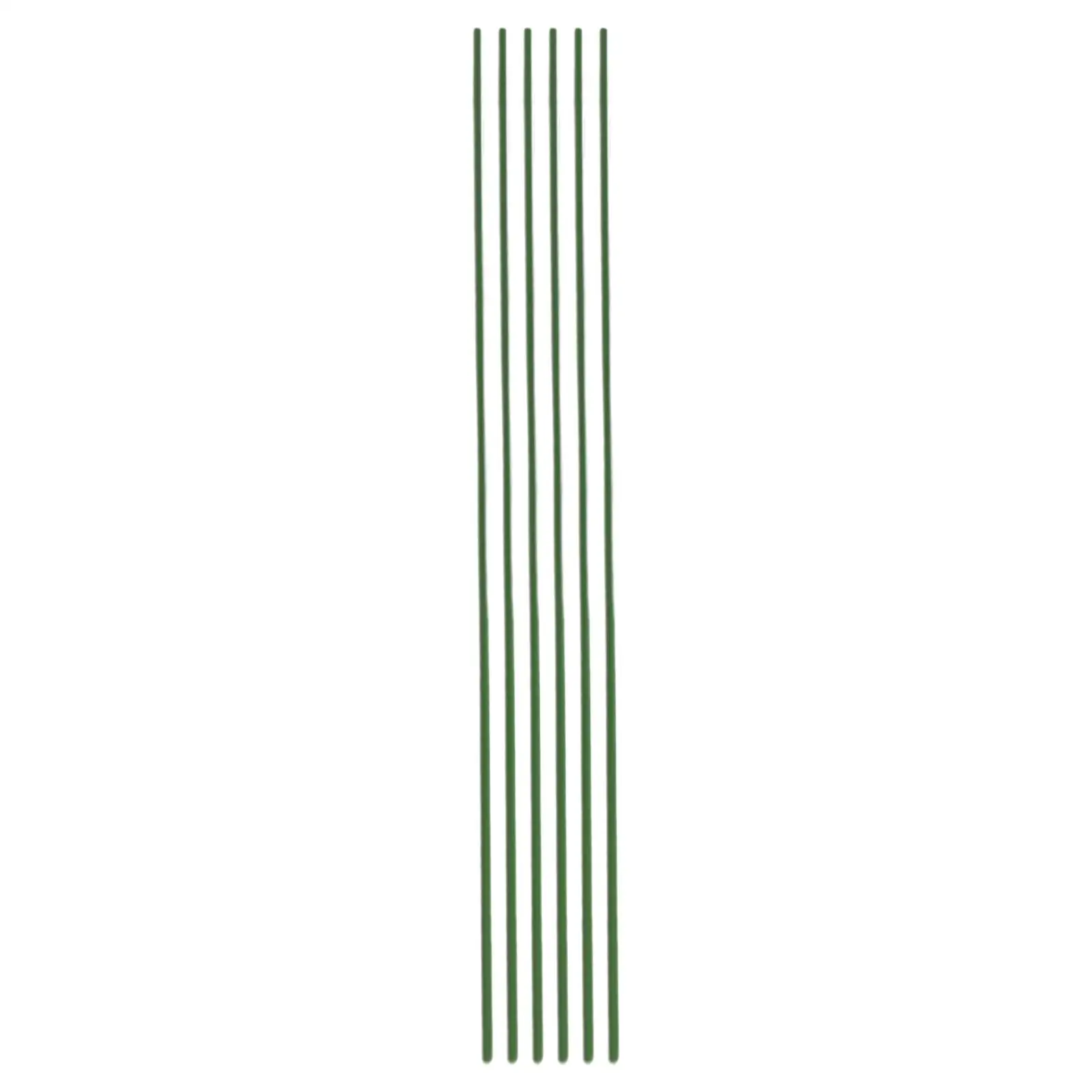 6x Plant Ties Green 3.2mm Flower Tie Wires for Home Organization Indoor Plants Bouquet Stem Wrap Climbing Plants Outdoor Plants