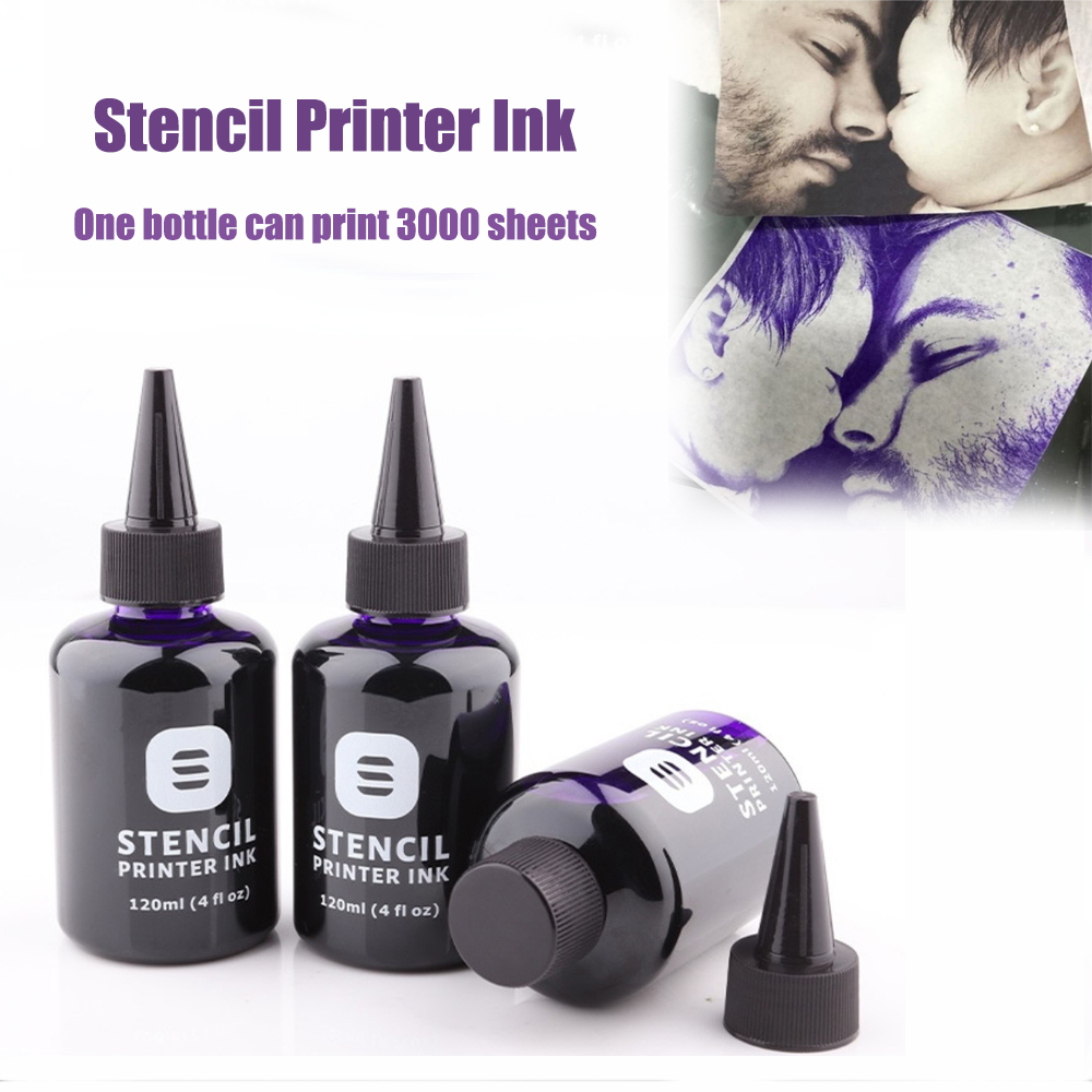 Best of Tattoo Stencil Print Ink 4oz Transfer Tracing Paper A4 Inkjet Transfer Machines Dedicated Ink Tattoo Accessories New Technology Reviews & Tips