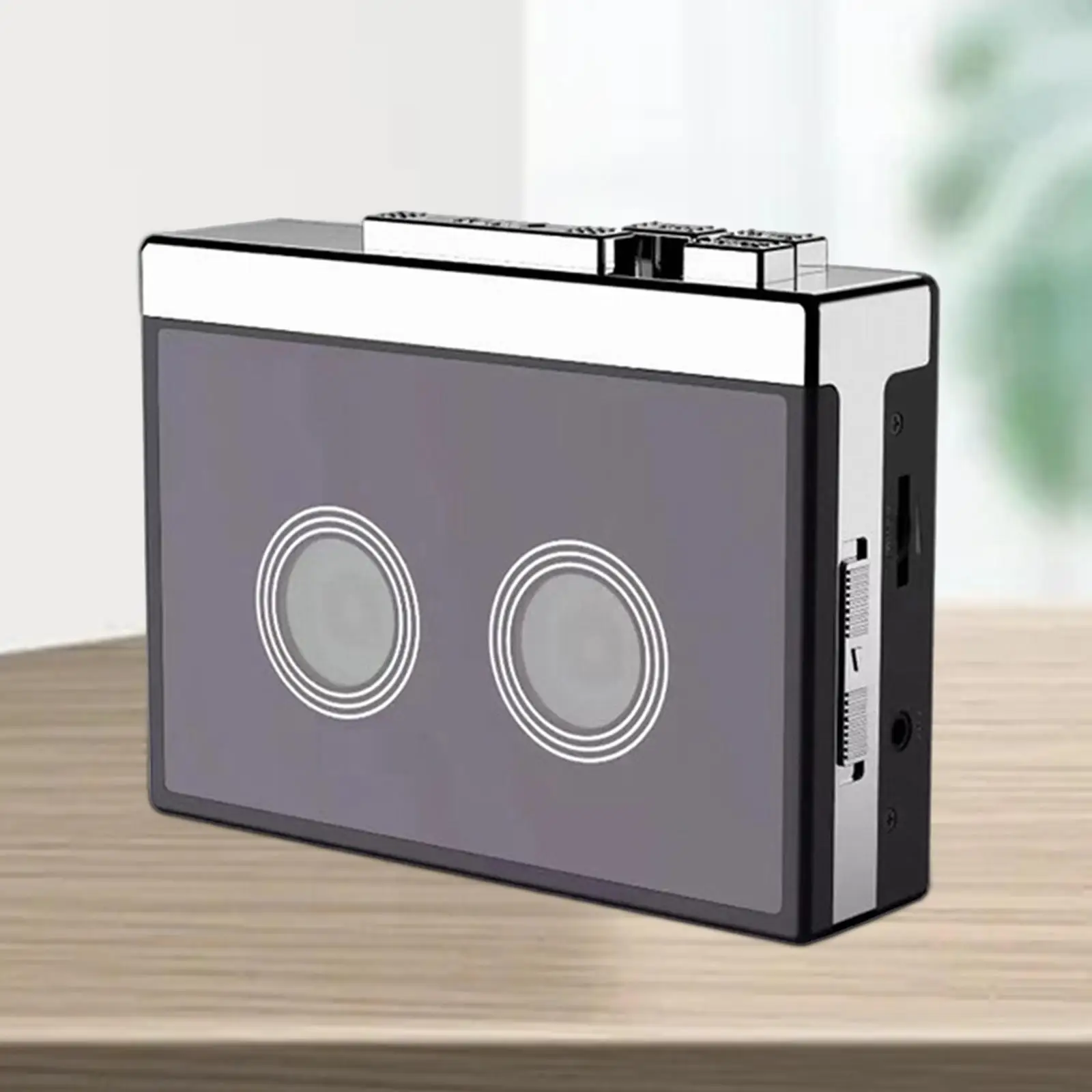 Cassette Player FM Vintage Style Portable HiFi Walkman for Language Learning