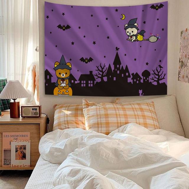 Tapestries Kawaii Room Beach Wall Tapestry Korean Decor Cloud Aesthetic  Wall Hanging Apartment Decoration Bedroom Tapiz From Wonderfuling, $18.79