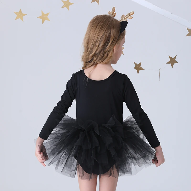 moda menina ballet tutu vestido profissional crianças dança vestido de festa desempenho traje princesa vestido da menina de casamento ys
