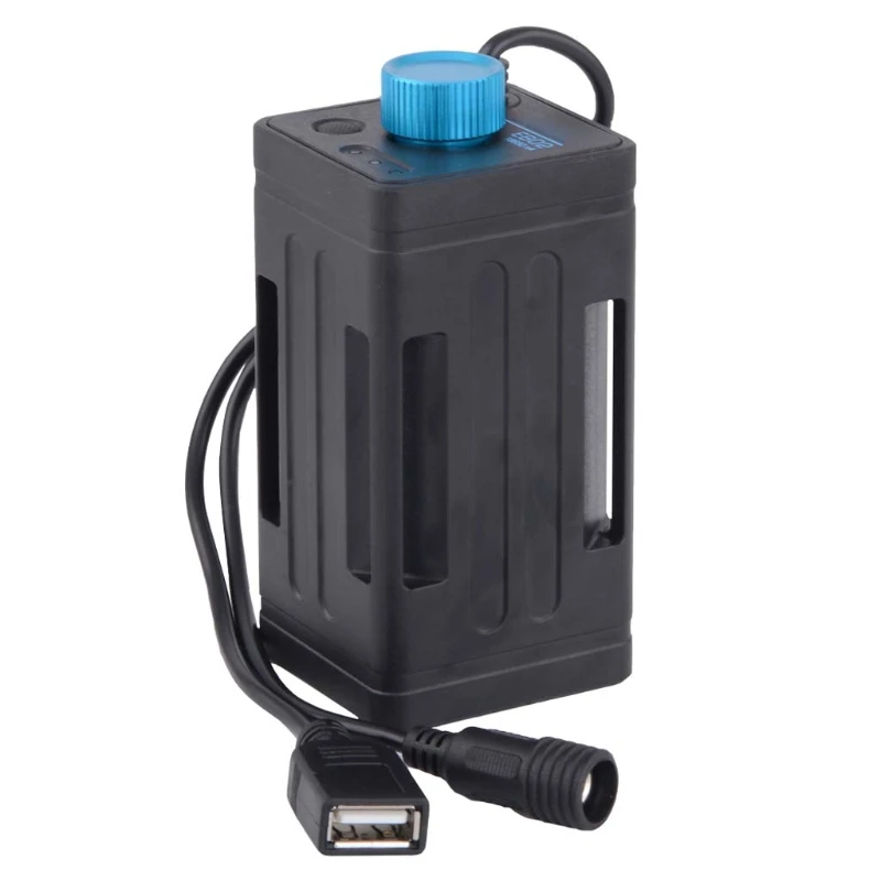 best portable charger 8.4V Waterproof USB 4x 18650 Battery Storage Case Box For Bike LED Smart Phone K1KF mobile power bank