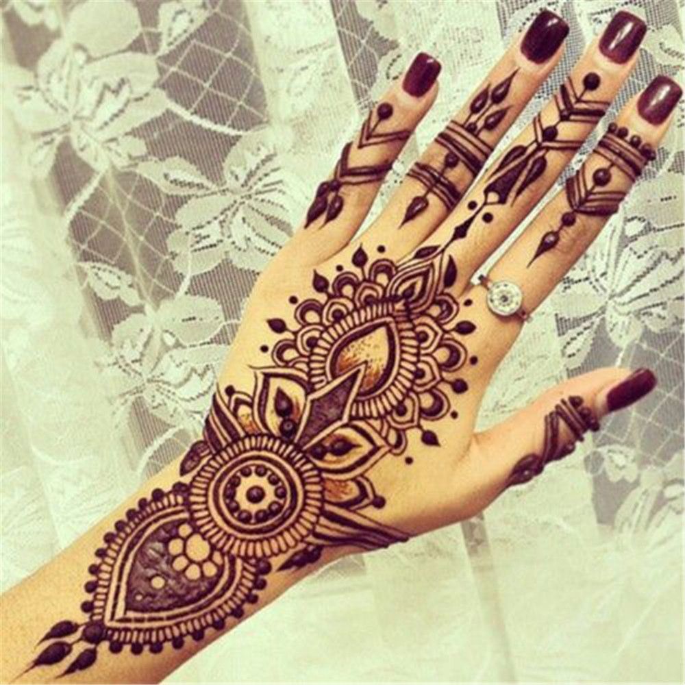 Best of Fashion Henna Tattoo Stencil Temporary Hand Tattoos DIY Body Art Paint Sticker Template Indian Wedding Painting Kit Tools Reviews & Tips