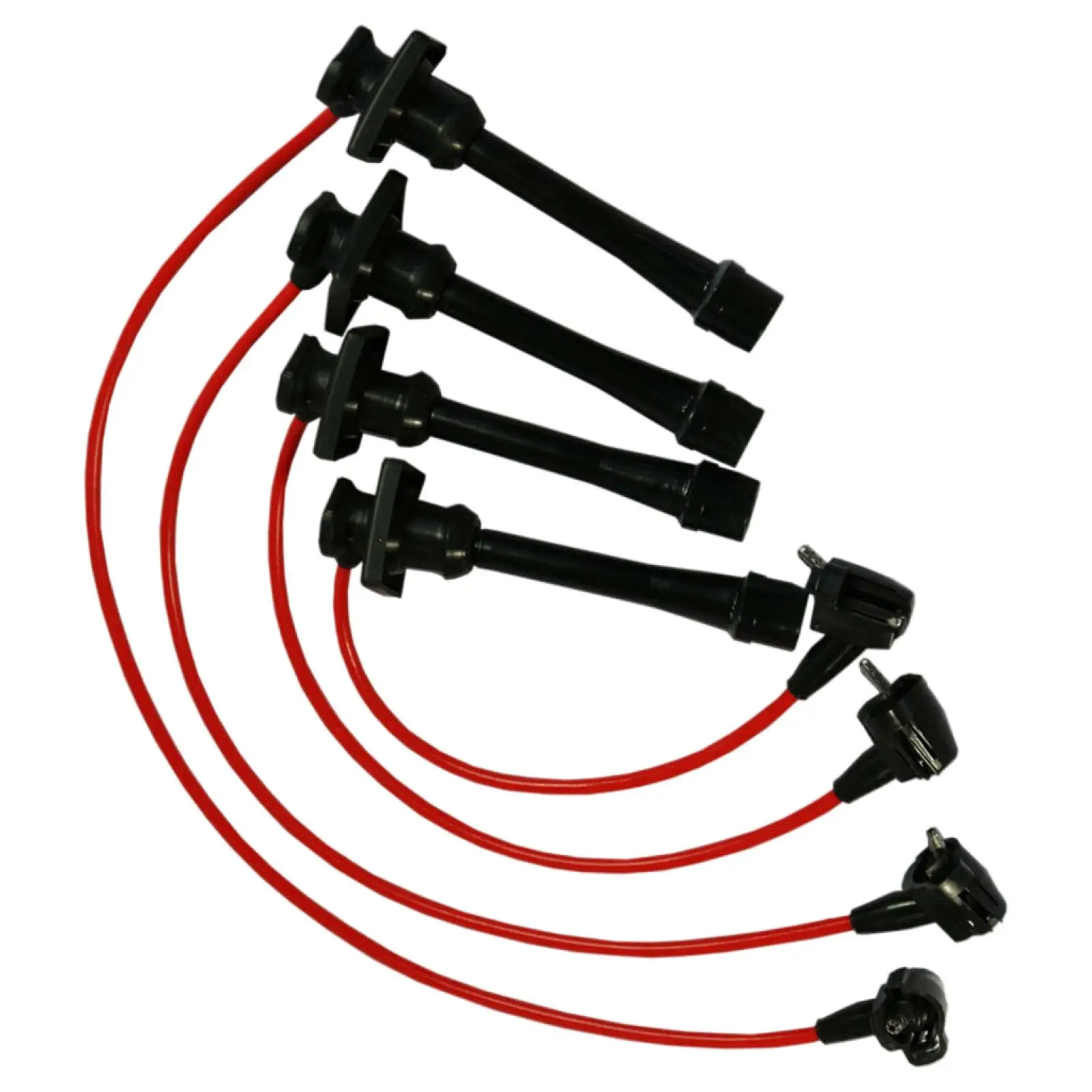 4x Spark Plug Wires Silicone Outer for   1.6L 1.8L 1993-1997