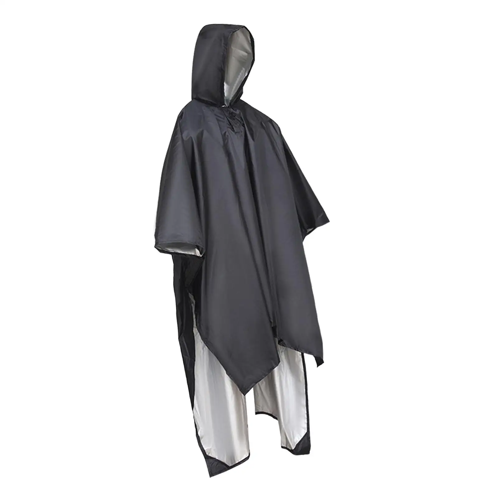 Rain Poncho Tarp Reusable Jacket Raincoat Lightweight Shelter for Adult Unisex Outdoor