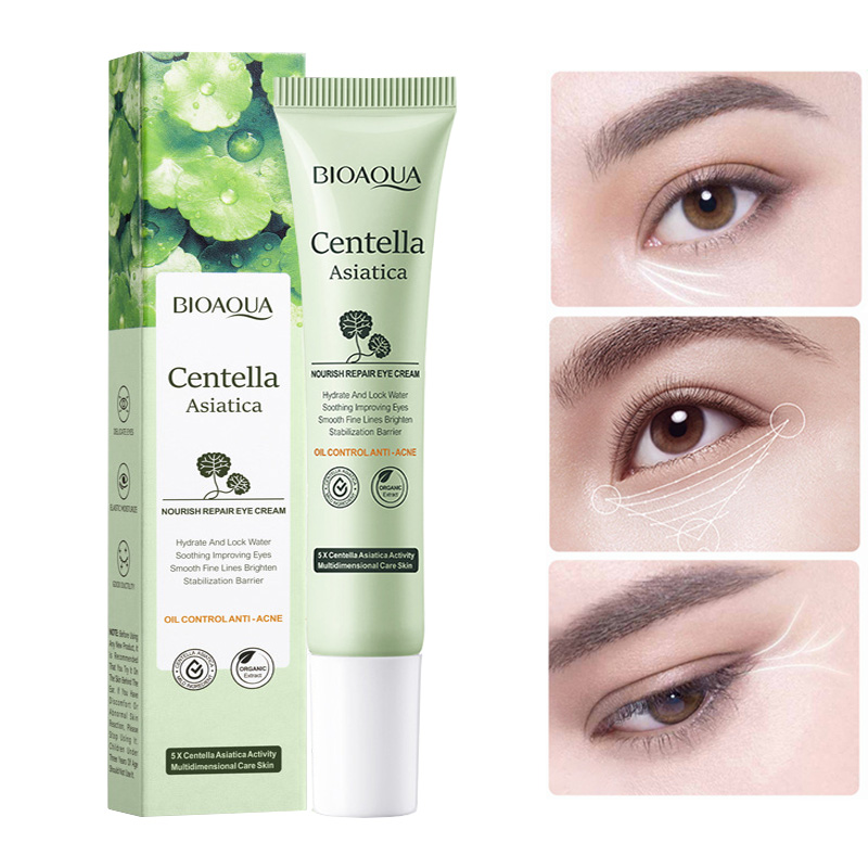 Best of BIOAQUA Centella Eye Cream Anti Dark Circles Eyes Bags Moisturizing Anti Wrinkle Anti-aging Beauty Eyes Skin Care Products Reviews & Tips