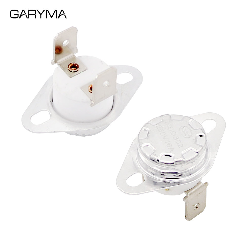 KSD302 16A 250V 40 45 50 55 60 65 70 75 80 85 90 95 100 130 Grad Normalerweise Geschlossen/Offen Keramik-Thermostat Temperaturschalter – Detail 3