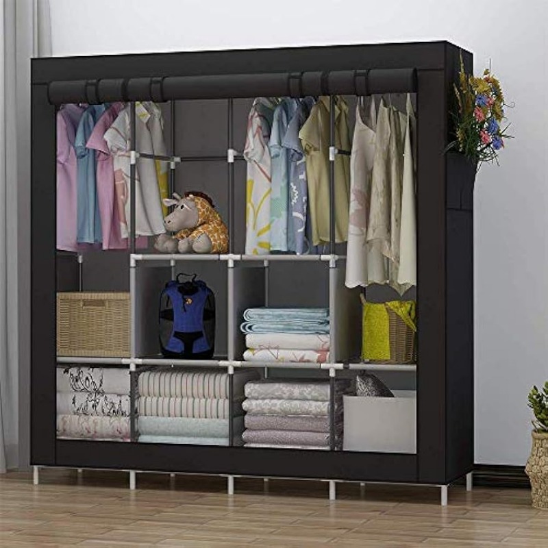 Title 3, UDEAR Portable Closet Large Wardrobe Closet Clo...