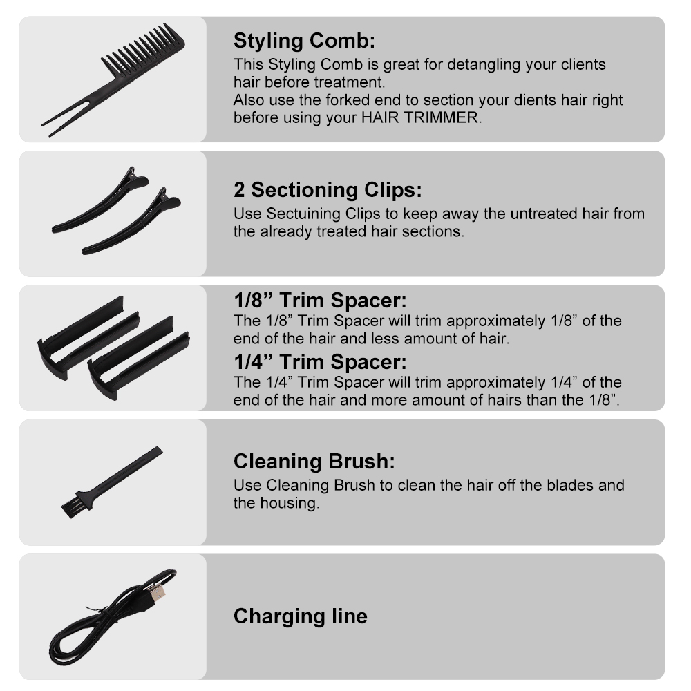 Title 5, Electric Split Ends Beauty Styler Straight Cutt...