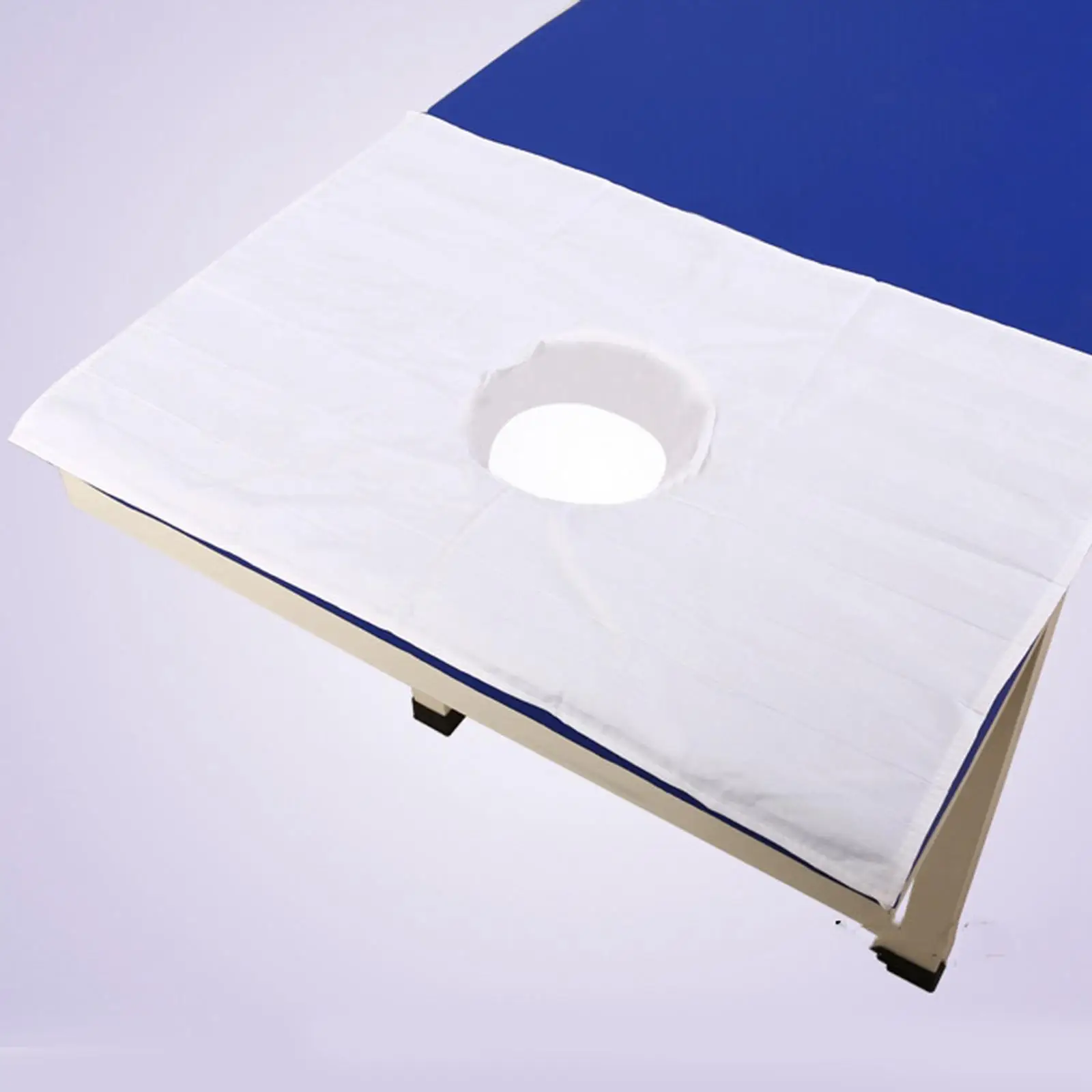 Massage Table Sectional Sheet with Face Breath Hole Washable for