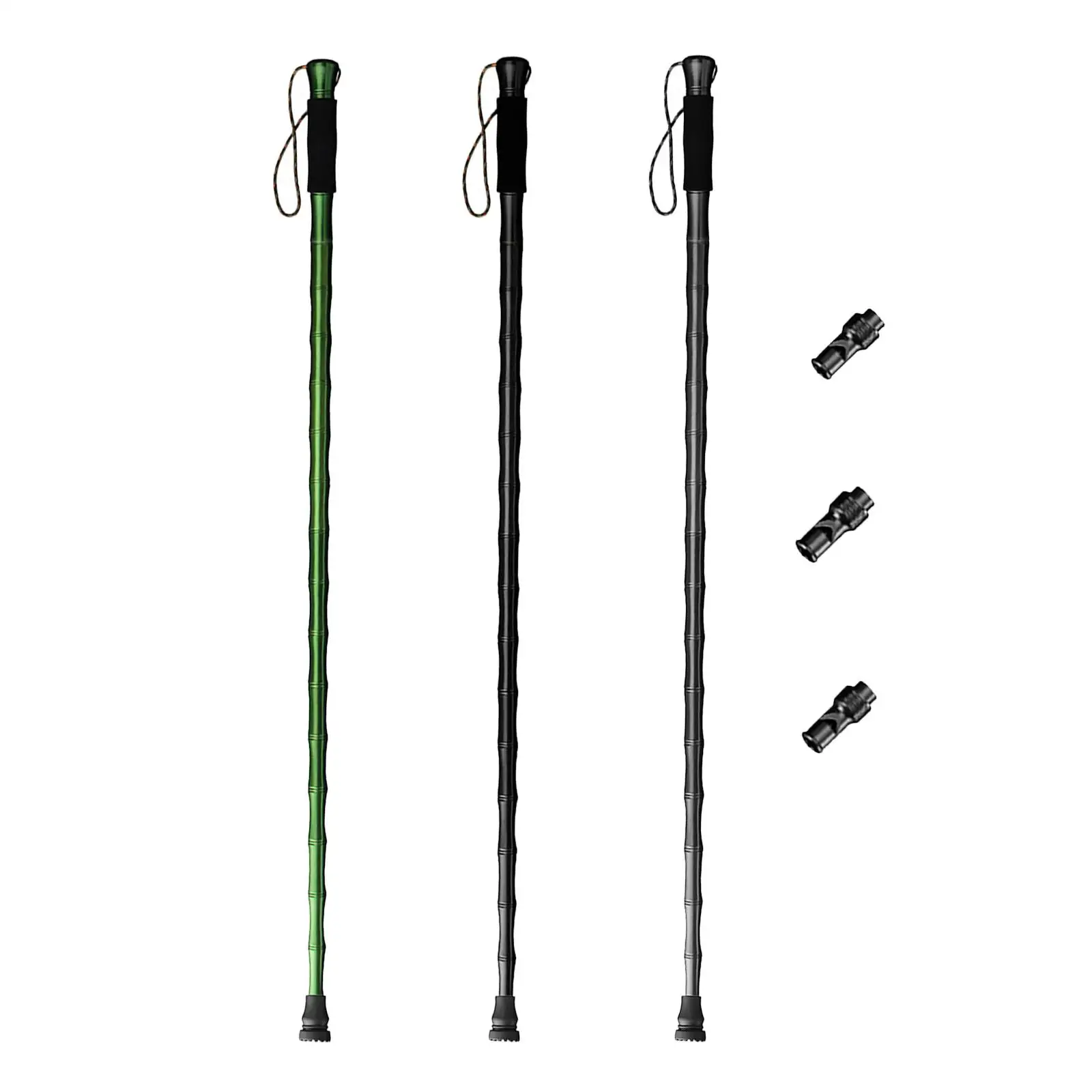 Ultralight Trekking Poles Multifunctional Collapsible Adjustable Walking Stick Outdoor Backpacking Camping Trekking Tool