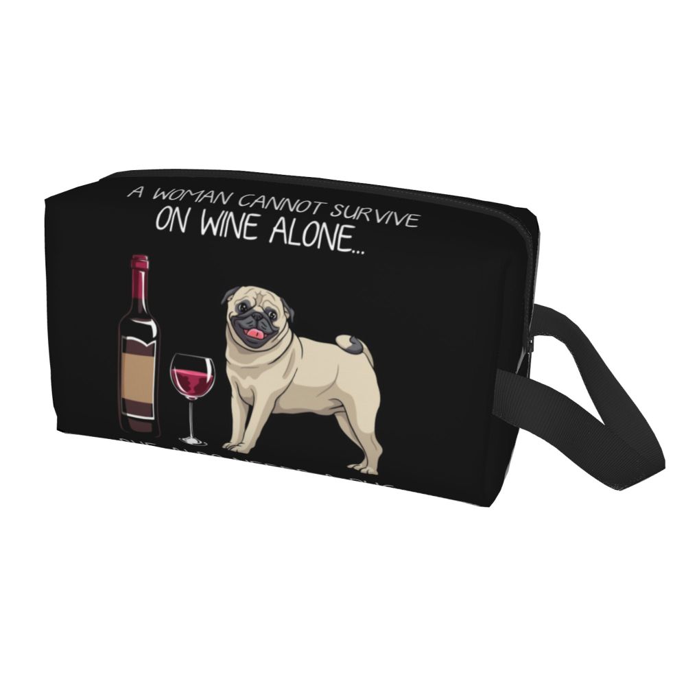 Toiletry Bag Mulheres Dog Lovers Animal Cosmetic