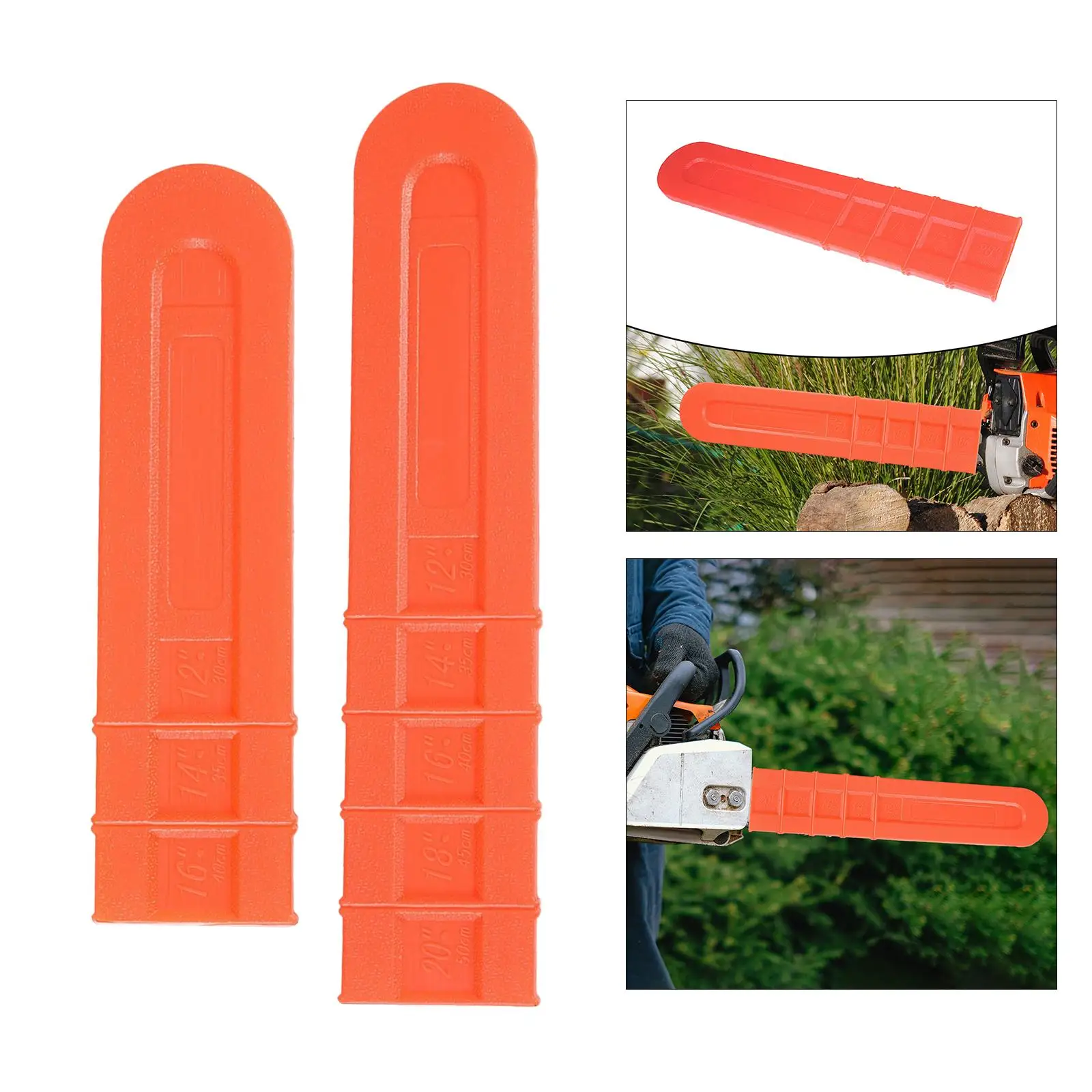 Durable Chainsaw Bar Protective Cover Scabbard Guard Garden Tools Accessories Chainsaw cover for Garden Replacement