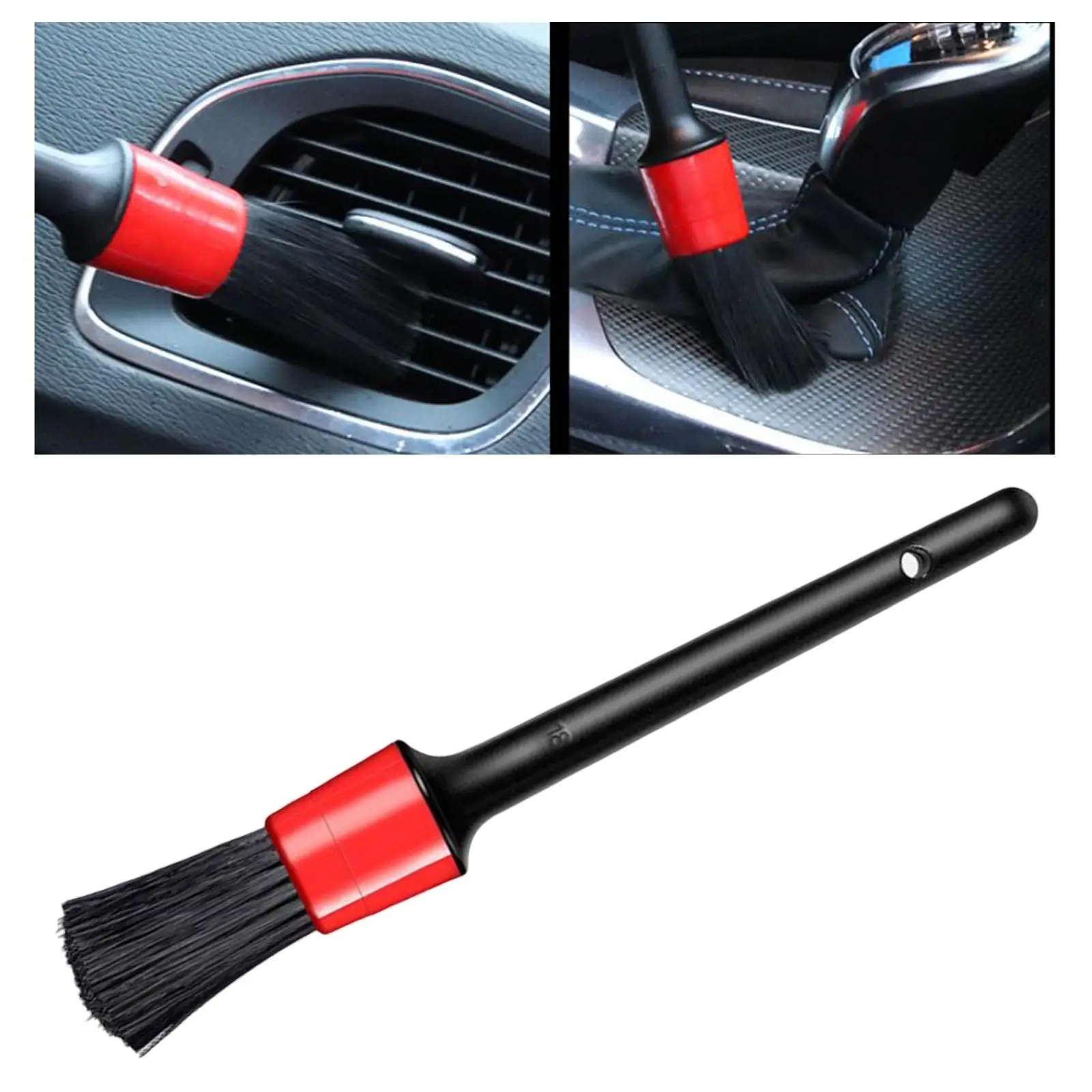 2xCar Detail Brush Accessories for Interior Exterior Leather