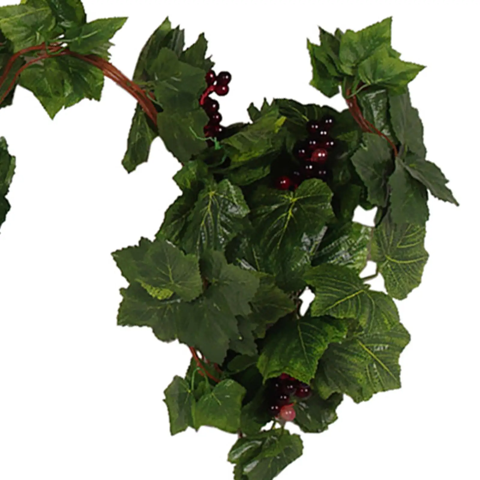 Artificial Plants Flowers Hanging Ivy Grape  Foliage With Grape