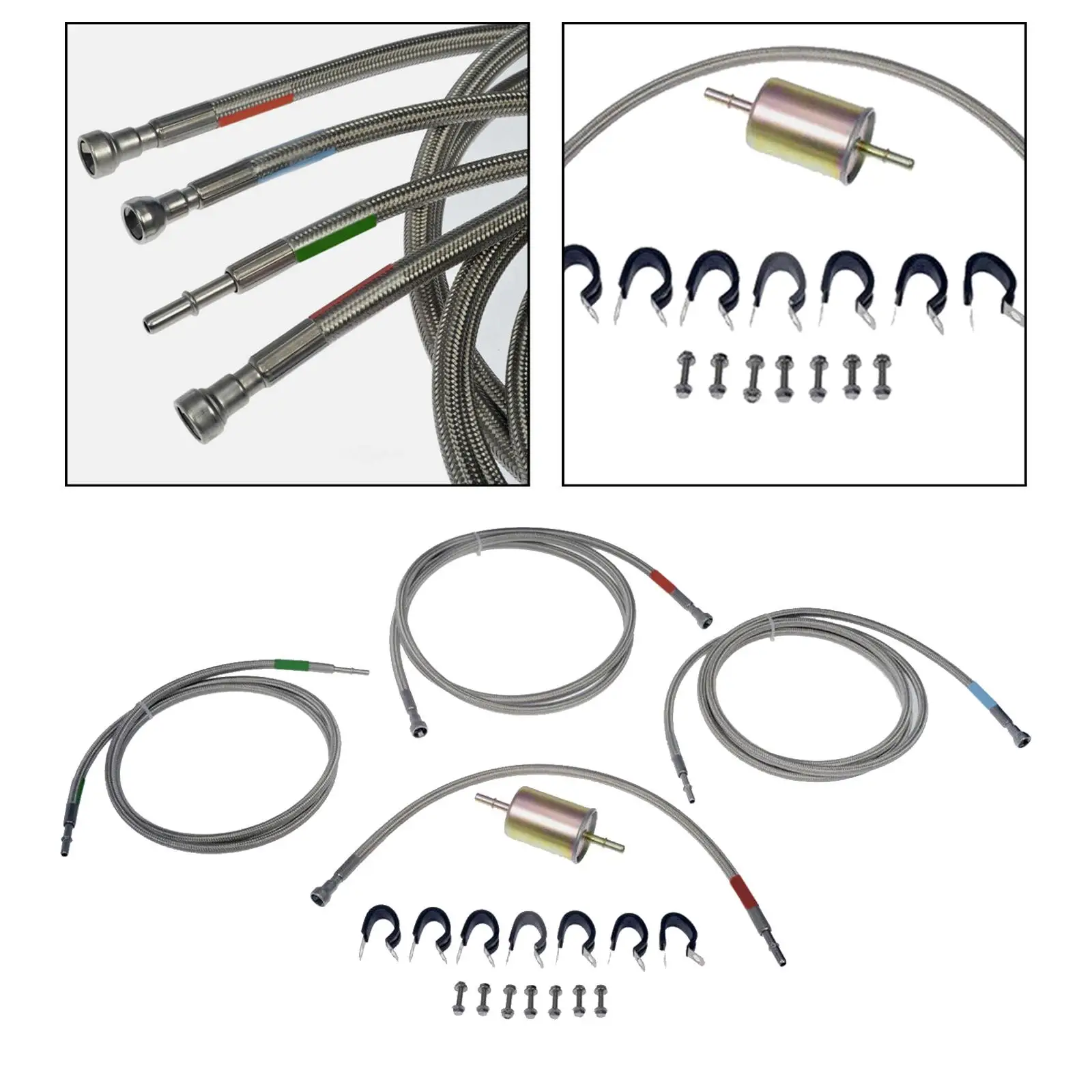 Fuel Line 819-840 Spare Parts Easy to Install Assembly Durable Professional Replacement Accessories for Chevrolet Silverado