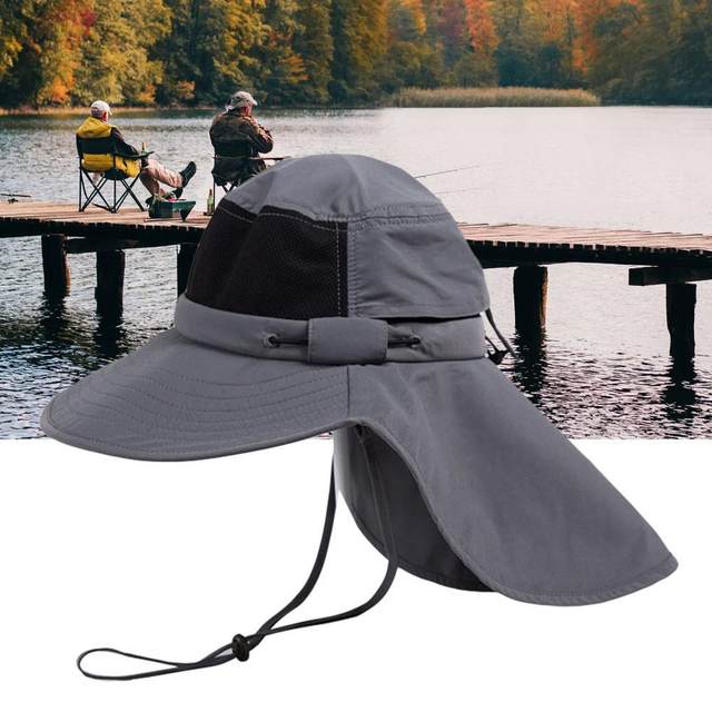  Laiyuan Sombrero de pesca al aire libre, gorra para el