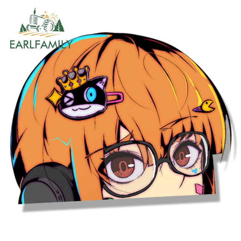 EARLFAMILY 5.1 Kanroji Mitsuri Fanart Car Stickers Anime Demon Slayer  Decals