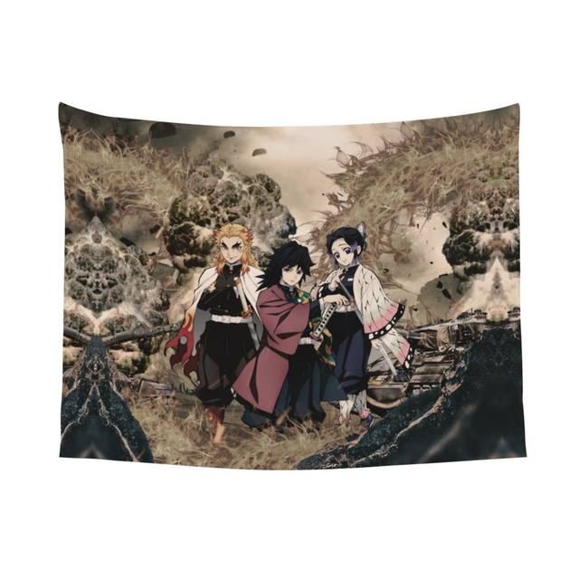 demon slayer onis superiores Tapestry for Sale by Mika-Funart