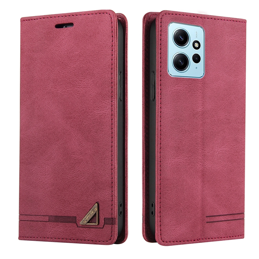 Brieftasche Anti Diebstahl Pinsel Magnetische Flip Karte Stand Leder Fall Für Xiaomi Redmi 14C 13C 12C 10C Hinweis 14 Pro + 13 12 12S 11S 11 Pro – Detail 9