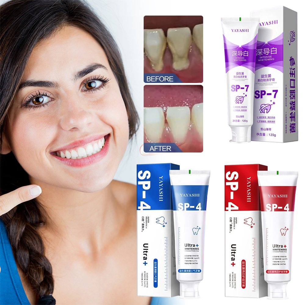 Best of 120g Probiotic Toothpaste Sp-4 Brightening Whitening Toothpaste Protect Gums Fresh Breath Mouth Teeth Cleaning Health Oral Care Reviews & Tips