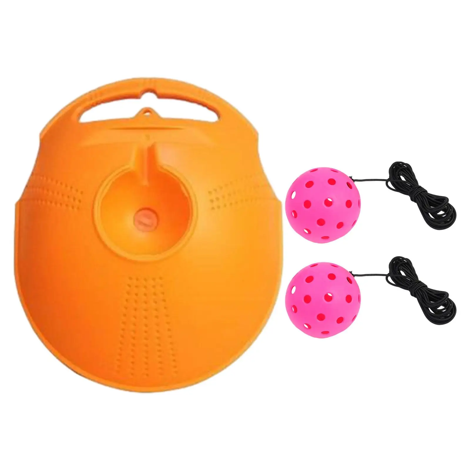 Pickleball Trainer with Pickleball Ball Professional with Handle Portable Durable Pickleball Solo Training for Outdoor Adult