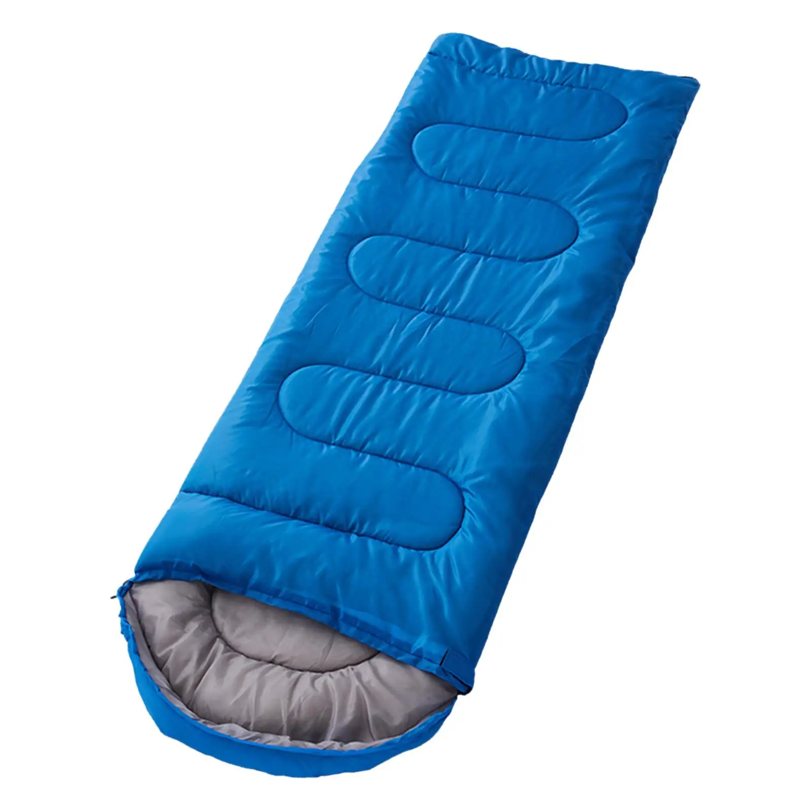 Compact Travel Sleeping Bag Padded Bag Warm Zip Adult winter Weather