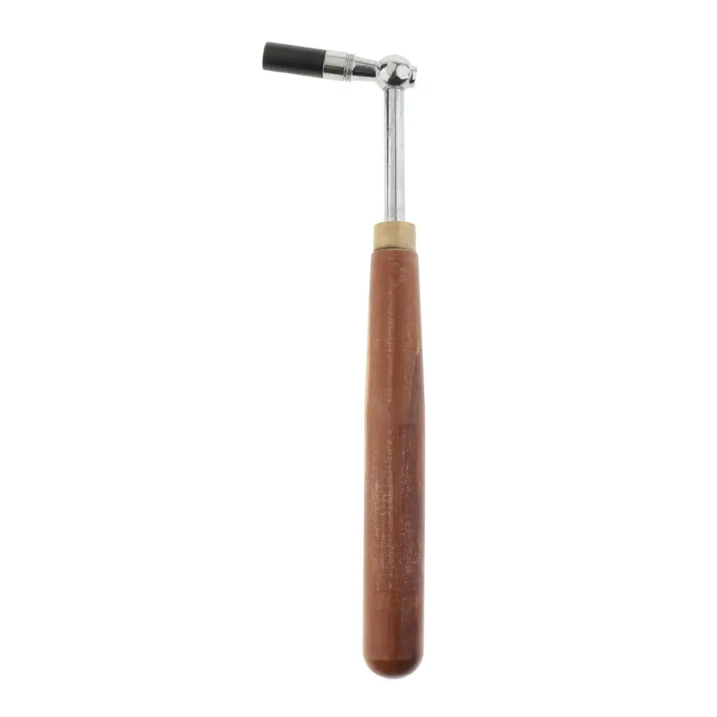 Portable  Tuning Hammer T-wrench SpannerWooden Handle for Piano