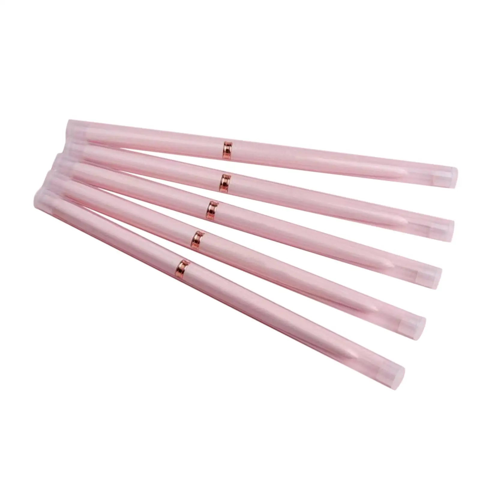 5Pcs Nail Art Brushes Set 4 mm-25mm Nail Drawing Pens for Elongated Lines DIY Professional Design Thin Details Delicate Coloring