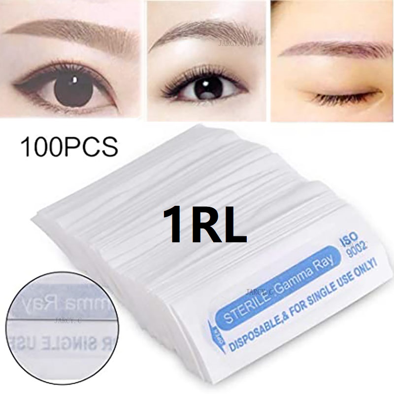 Best of 100pcs 1RL Tattoo Needles Tattoo Machine Needle Traditional Permanent Makeup Needle For Microblading Eyebrow Lip Eyeliner Tattoo Reviews & Tips