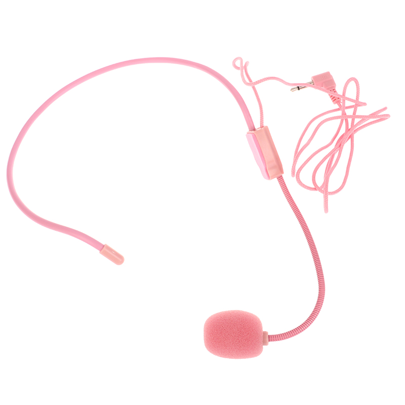 Title 6, Professional 3.5MM Pink Wired Microphone Headse...