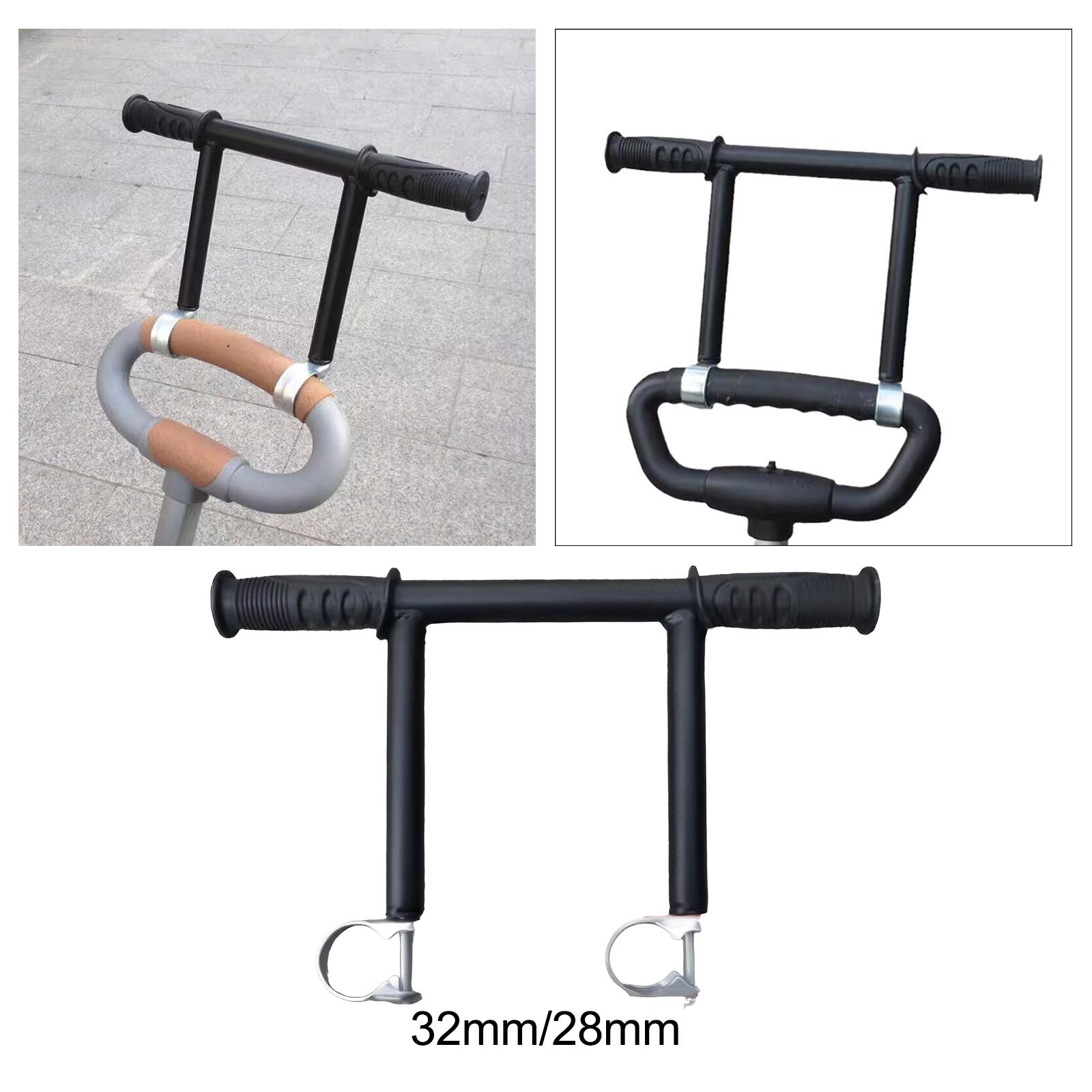 Handlebars Extender Detachable Metal for Trolley Baby Stroller Carriage Pram